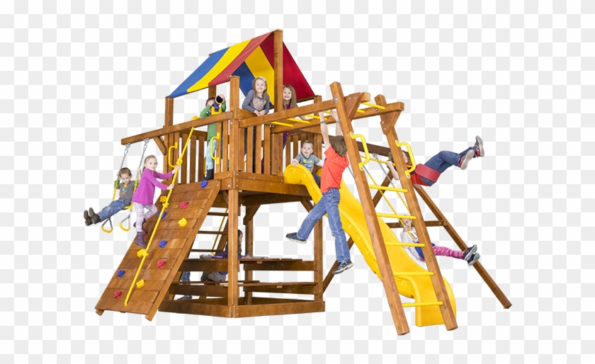 Carnival Clubhouse Pkg Iii 40c Swingset - Carnival #943391