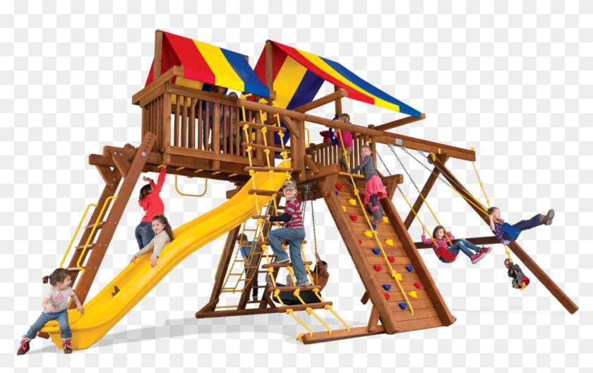 King Kong Base Castle Pkg Iv - Playground Slide #943724