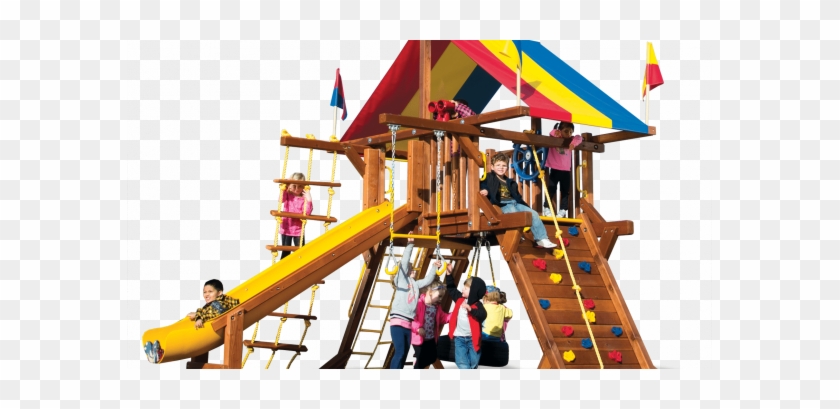 Wonderful Rent To Own Swing Sets Of View Rainbow Play - Rainbow Swing Set #943732