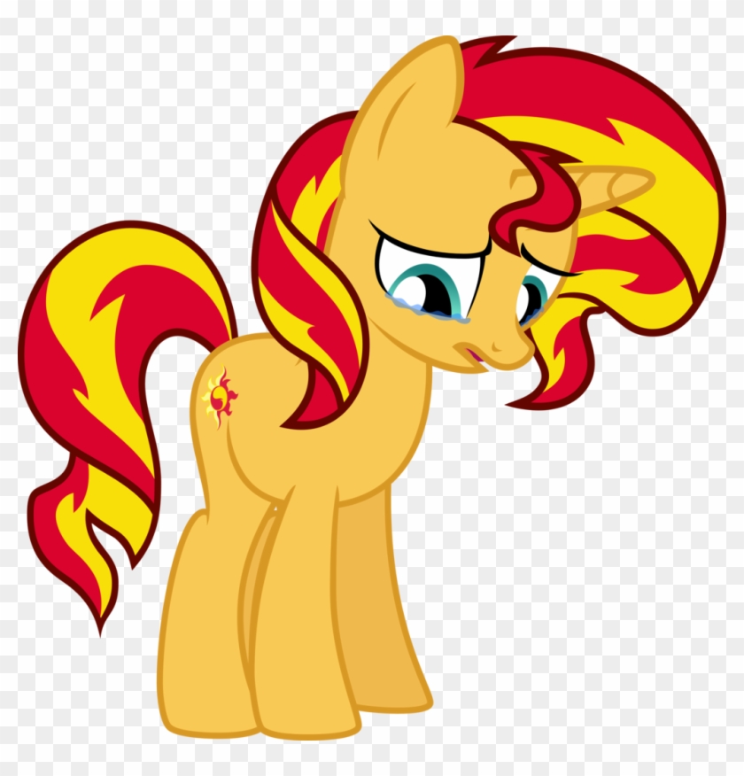 Sunset Shimmer So Sorry By Piolet231-d7n - Sunset Shimmer Pony Png #943762