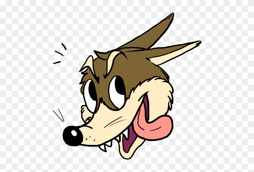Transparent Wolf Head By Foxdraft - Wolf Head Png Cartoon #944093