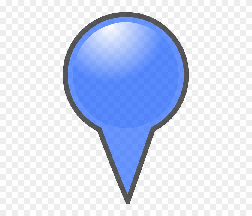 Marker, Pin, Pushpin, Blue - Blue Map Marker #944324