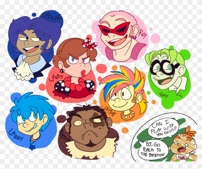 We Enjoy Creating Havoc By Melluh - We Just Love Being Mean Koopalings #944570