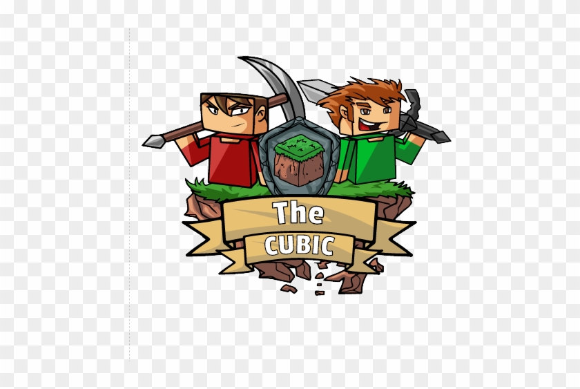 Thecubic Is A Very Unique Skyblock Server Where In - Logos De Servidores De Minecrft #944590