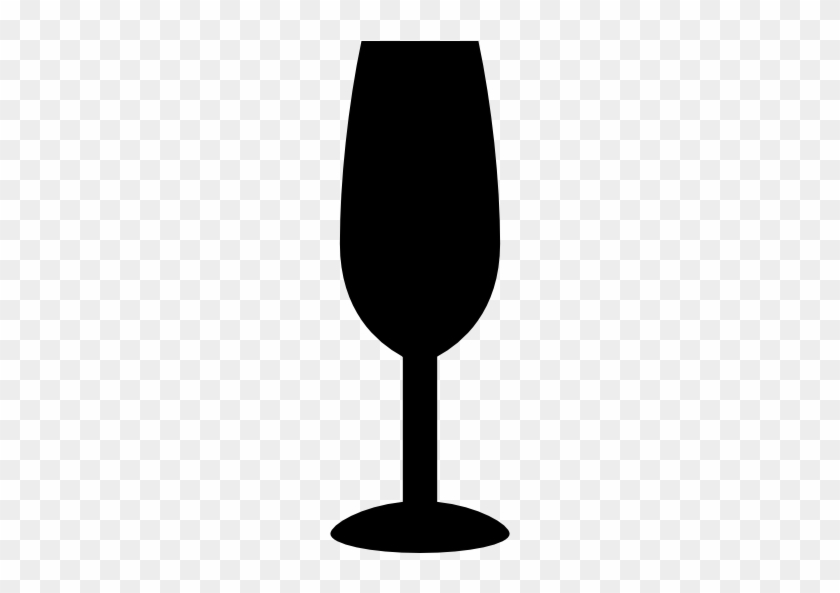 Flute Glass Free Icon - Flute Glass Vector #944654