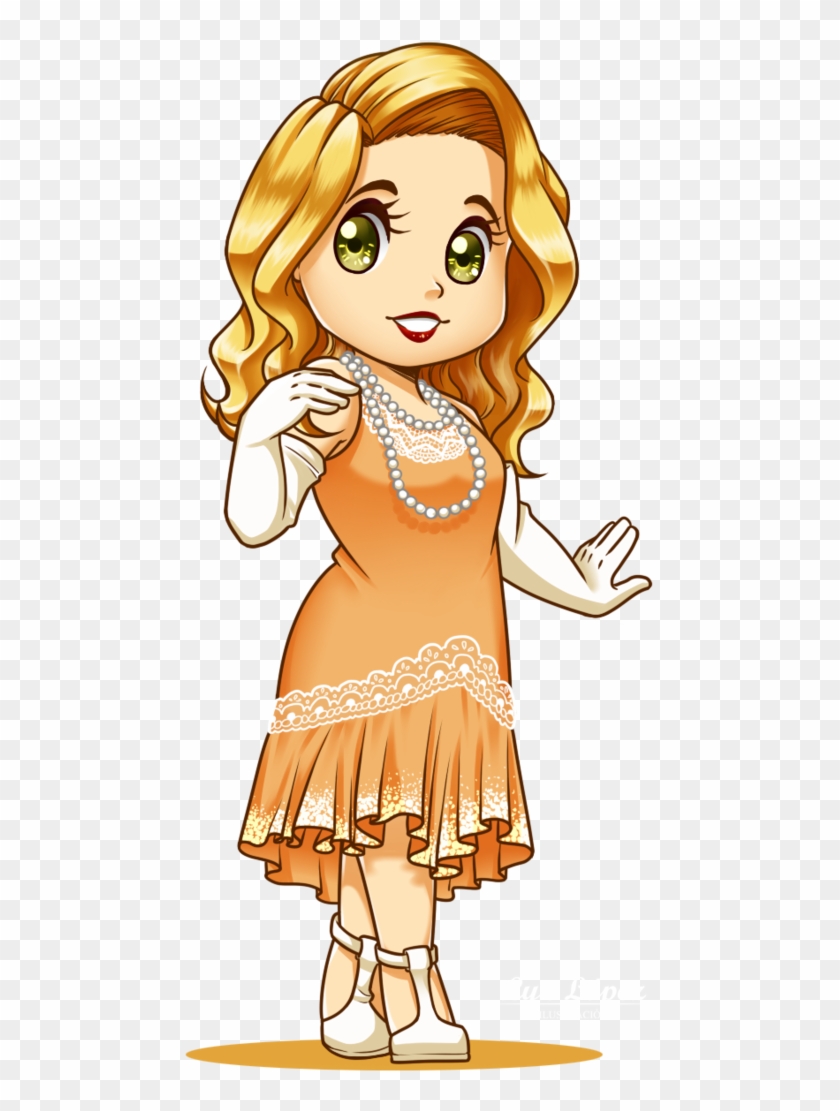 Chibi Girl By Lynillust - Cartoon #944732