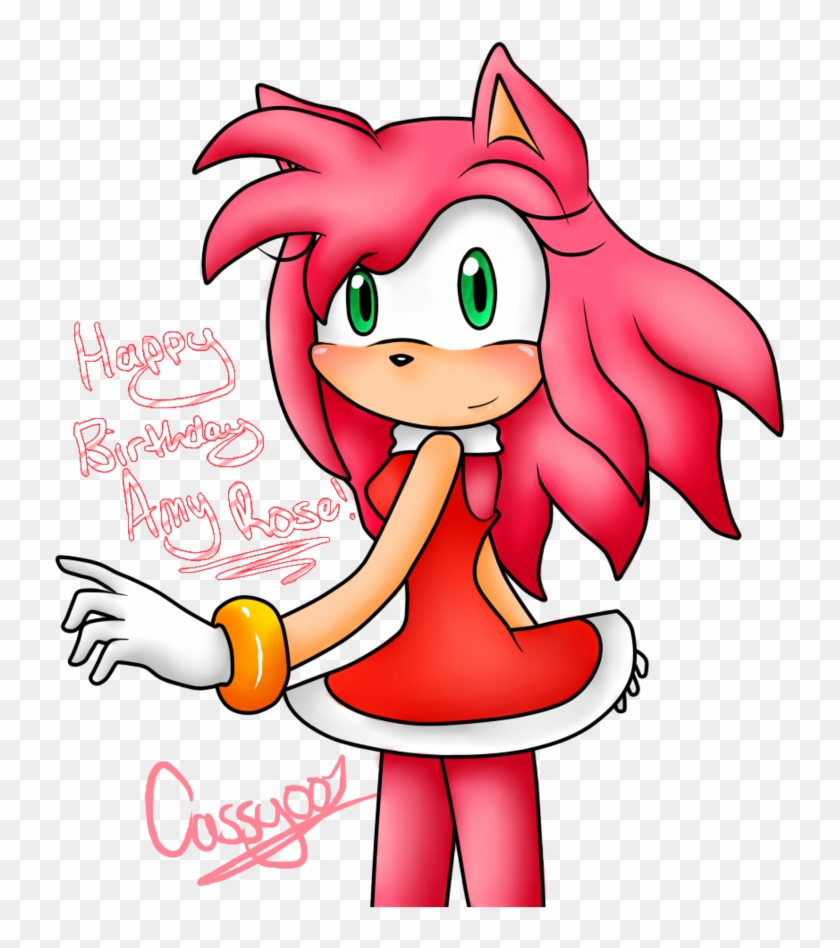 Happy Birthday Amy Rose - Cartoon #944792