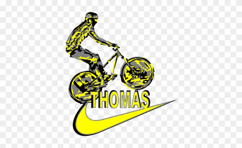 Bar Mitzvah Logo For A Boy Who Likes Mountain Biking - Mountain Bike #945096