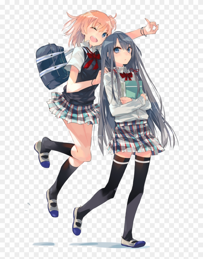 Yui And Yukinoshita [render] - Anime My Youth Romantic Comedy Is Wrong #945167