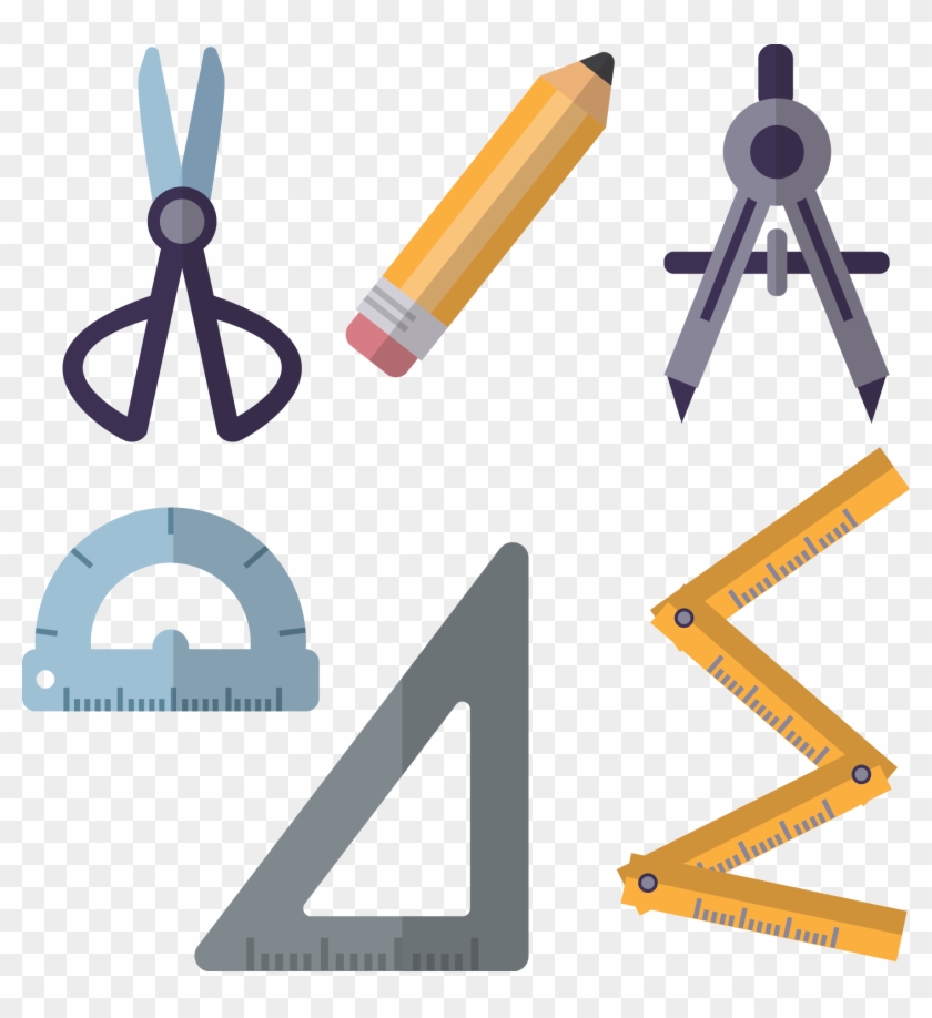 Architecture Drawing Tool - Engineer Tools Vector #945169