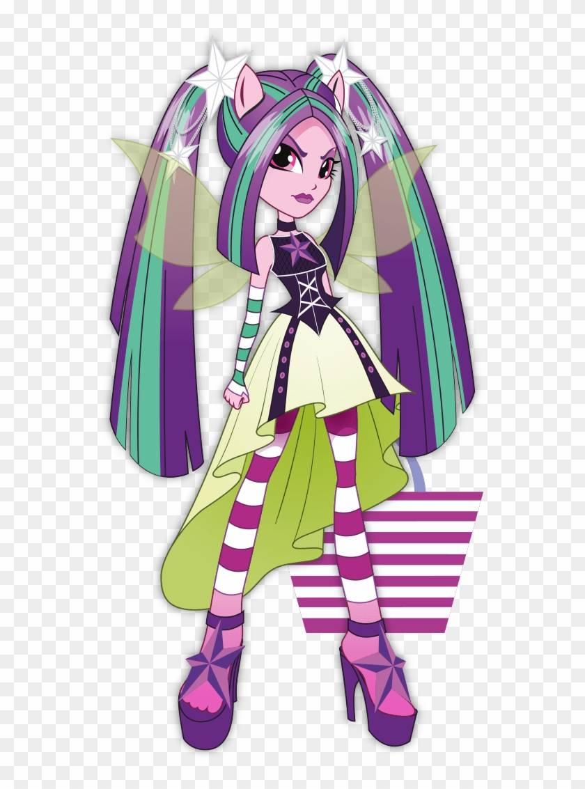 Aria Blaze Rainbow Rocks Character Bio Art - My Little Pony Equestria Girls Rainbow Rocks Aria Blaze #945191