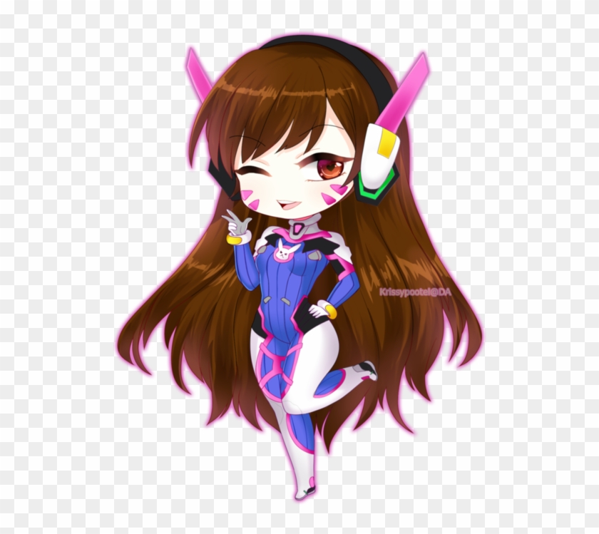 28 Collection Of Dva Drawing Chibi - D Va Icon Gif #945210