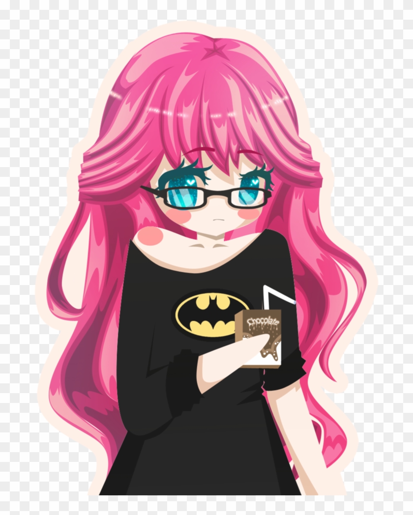 Chibi Anime Hair Female - Anime Chibi Girl With Pink Hair #945235