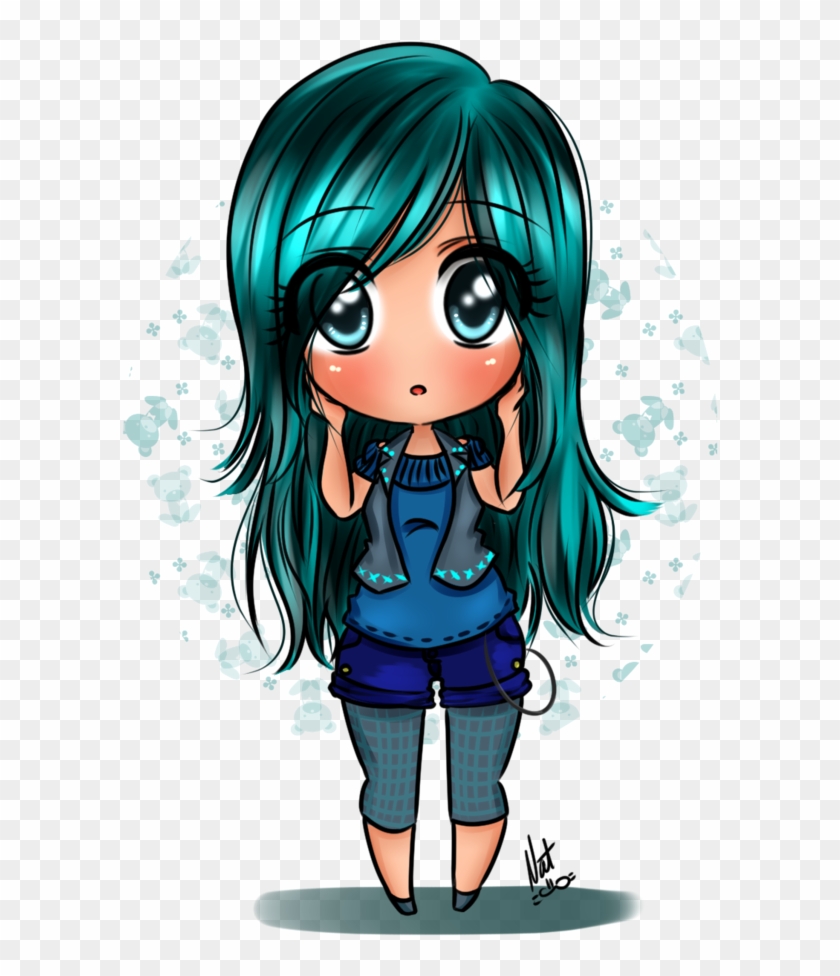 Shy Chibi Girl By Lyrithyhime - Girl Art #945269