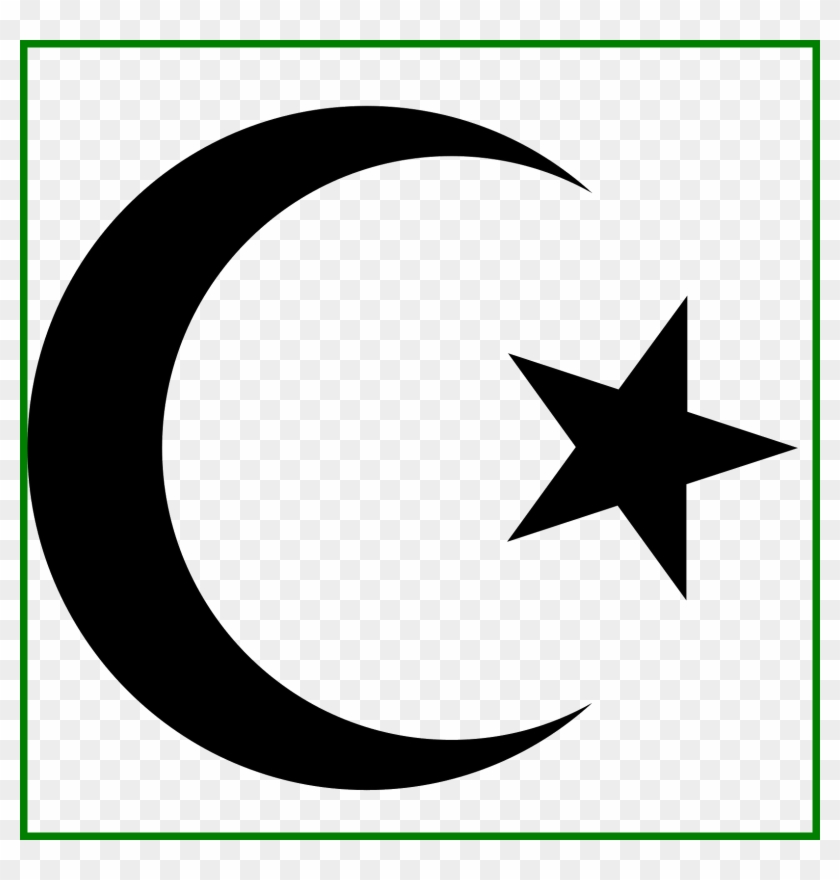 Incredible Moon Star Png Of Last Quarter Popular And - Star And Crescent Icon #945455