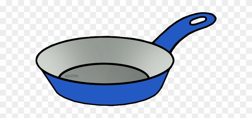 Blue Pan - Clip Art #945518