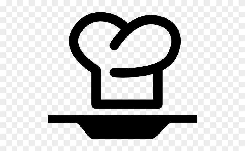 Chef Hat And Frying Pan Icon - Iconos De Cocina Png #945538