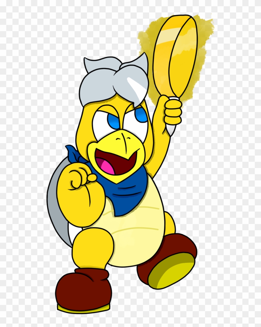 Hammer Bro And The Almighty Golden Frying Pan By 12spiderweb - Cartoon #945588