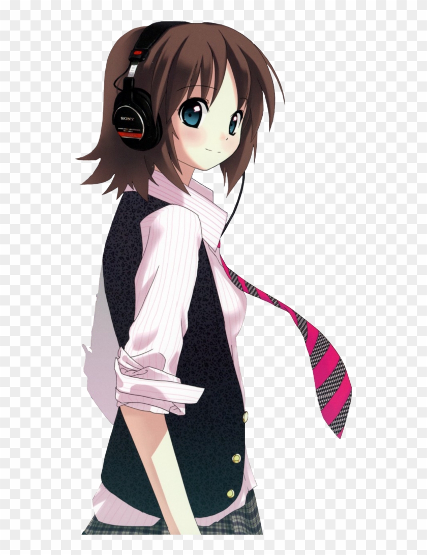 Anime Render Oo4 By Andyaasdfghjkl - Anime Girl Music Png #945964