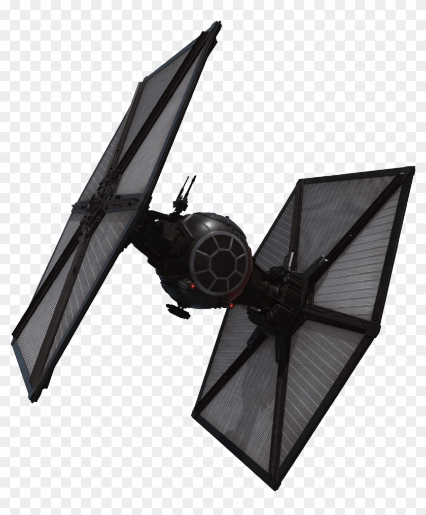 Fighter Transparent Star Wars Png - First Order Tie Fighter Png #946135
