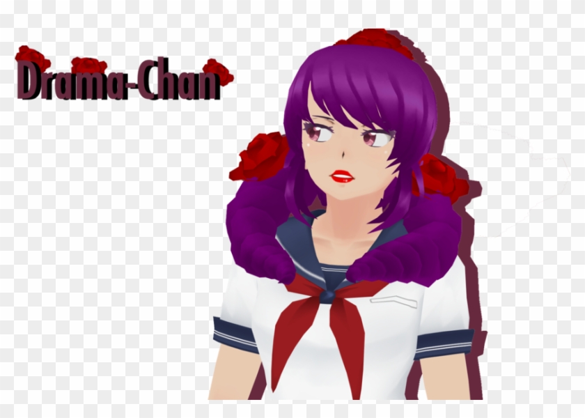 [yandere Simulator Oc] Drama-chan By Hatsunesakimiyu - Yandere Simulator Drama Chan #946144