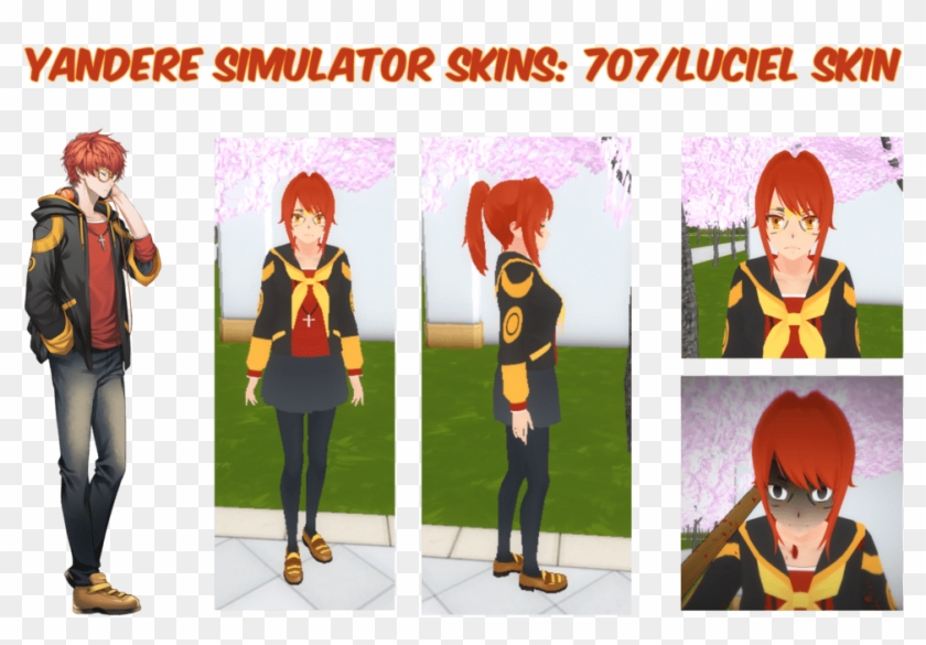 Custom Made Game Mystic Messenger 707 Cosplay Costume #946170