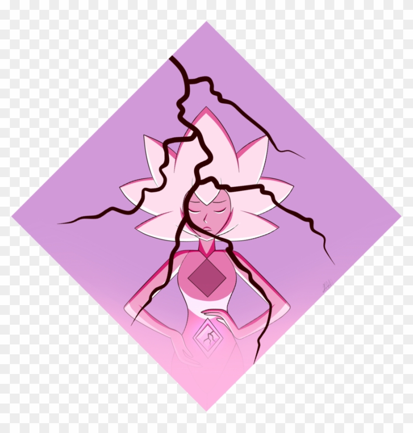 Pink Diamond Mural By Twilighermelon On Deviantart - Steven Universe Pink Diamond #946240