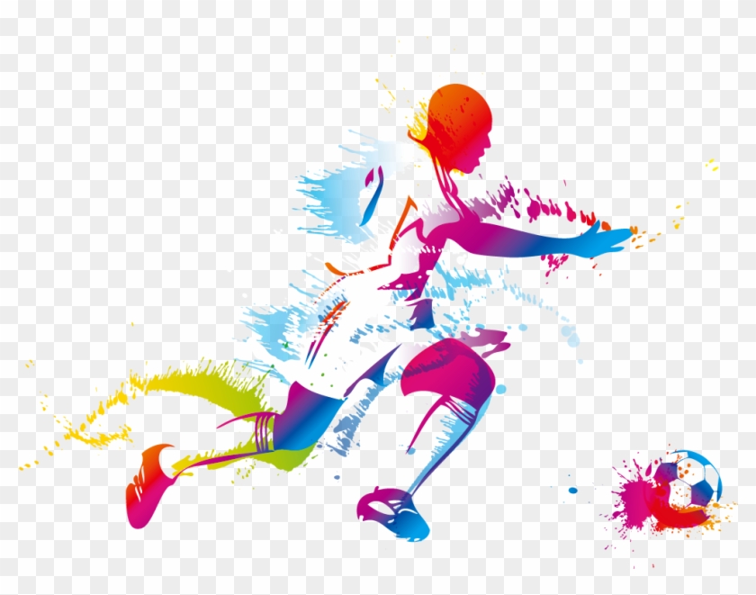 Football Player Mural Wall Decal Wallpaper - Coupe Du Monde 2014 #946332