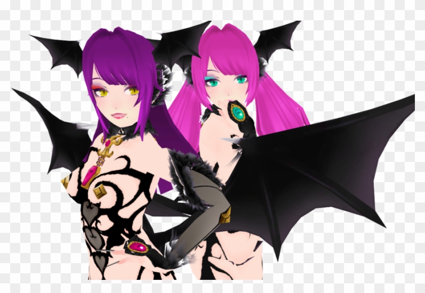 Yandere Simulator Succubus Senpai And Kōhai Love - Yandere Simulator Dracula Chan #946435