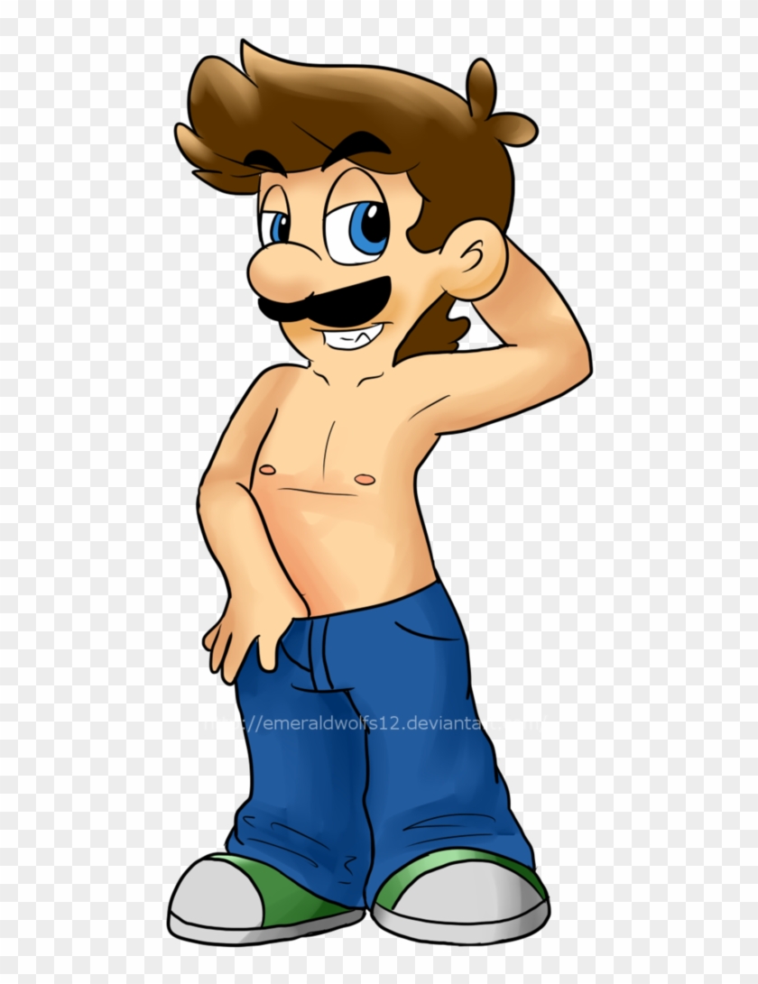 Sexy Luigi By Emeraldwolfs12-d5ecdud - Sexy Luigi #946915
