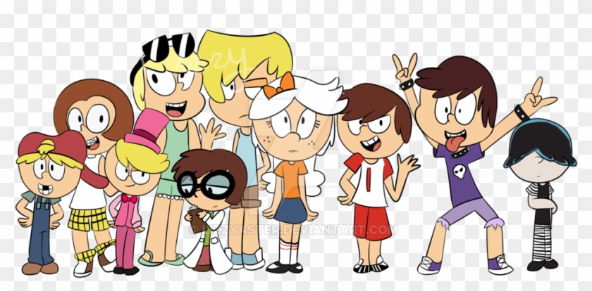 Genderbend Loud House By Lizzyaster On Deviantart - Gender Bender #946946