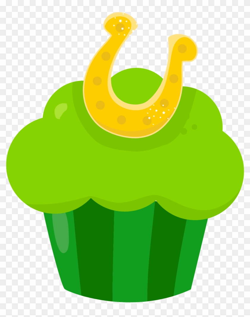 Lucky Horseshoe Cupcake - Horseshoe #947089