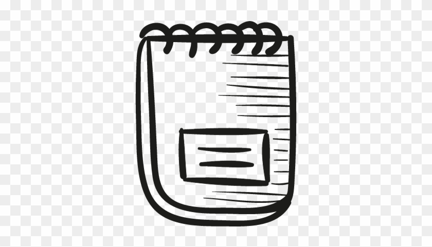 Ringed Notepad Vector - School #947258