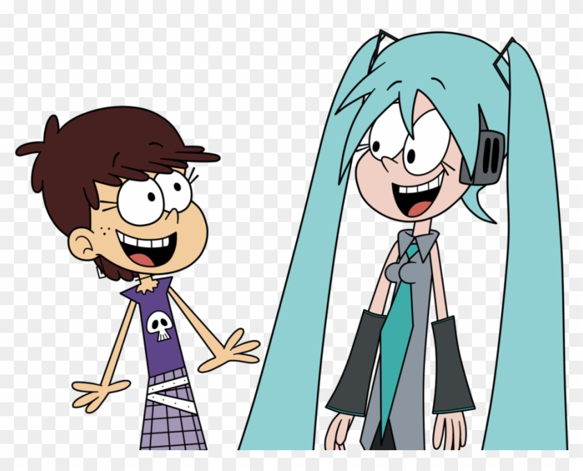 Luna Loud Meets Hatsune Miku By Eagc7 - Luna Loud #947421