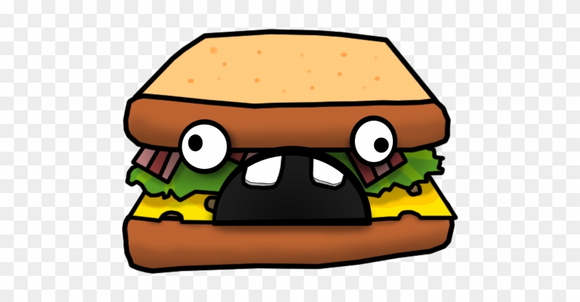 Scared Sandwich By Zimonitrome - Cartoon #947802