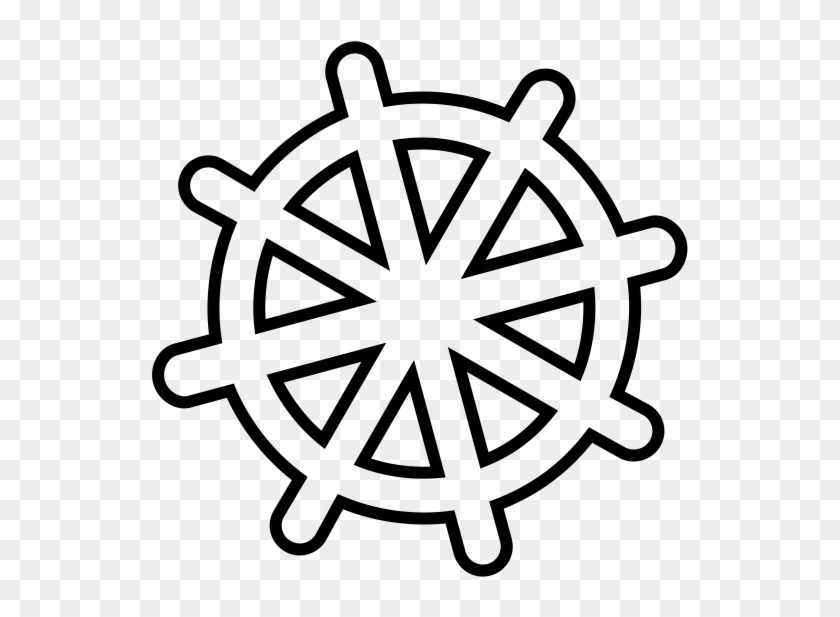 Ship Wheel Rubber Stamp - Madanapalle Institute Of Technology & Science Logo #948015