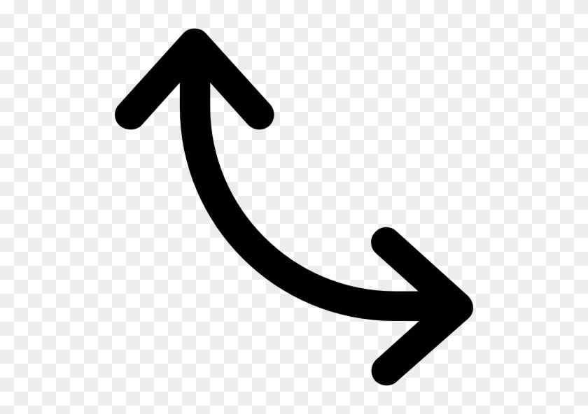 Double Arrow Free Icon - Two Sided Curved Arrow #948606