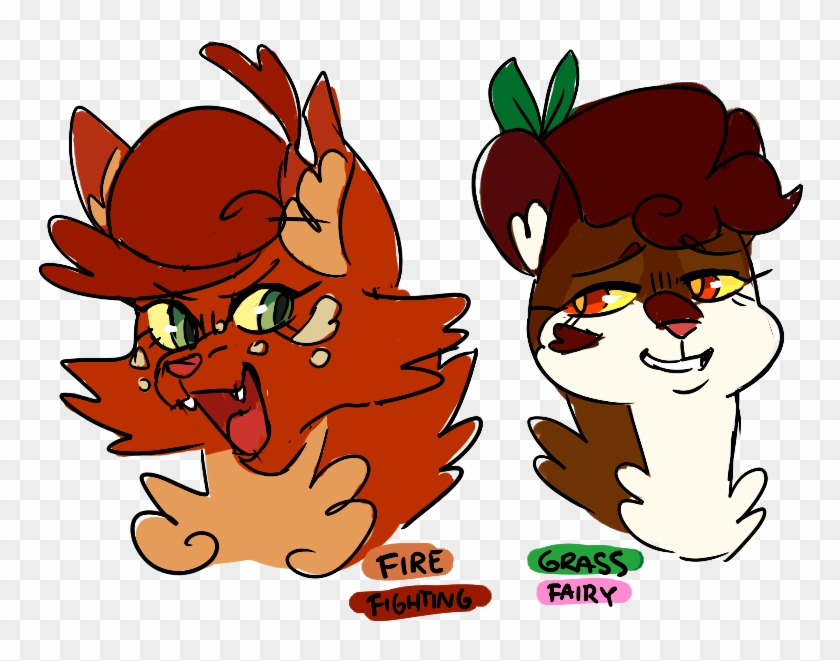 Squirrelflight And Leafpool - Graystripe #949718