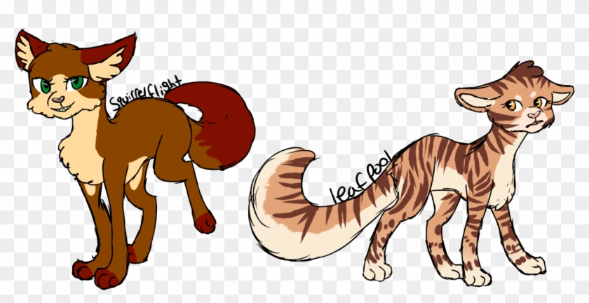 Warrior Art Warriors Warrior Cats Squirrelflight Leafpool - Cartoon #949859