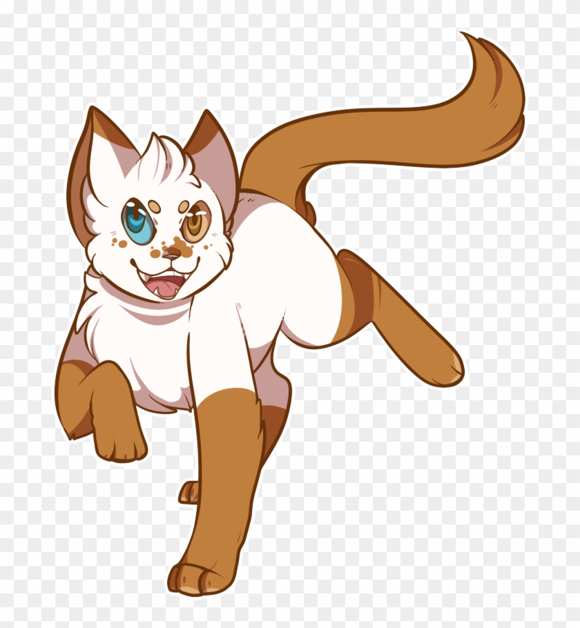 Mudpaw, Apprentice Of Thunderclan By Shittypurplecat - Cartoon #950195