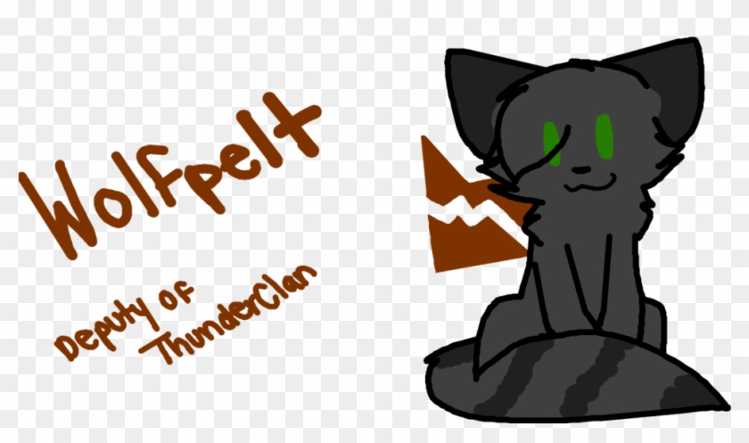 Wolfpelt Deputy Of Thunderclan Tcrp By - Cartoon #950308