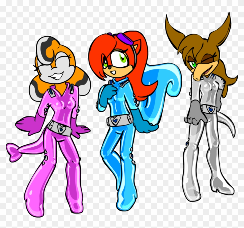 Totally Trio 2/3 By Shennanigma - Cartoon #950325