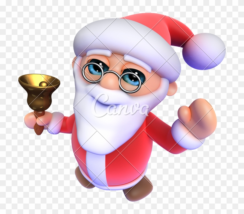 3d Cartoon Santa - Santa Claus #950852