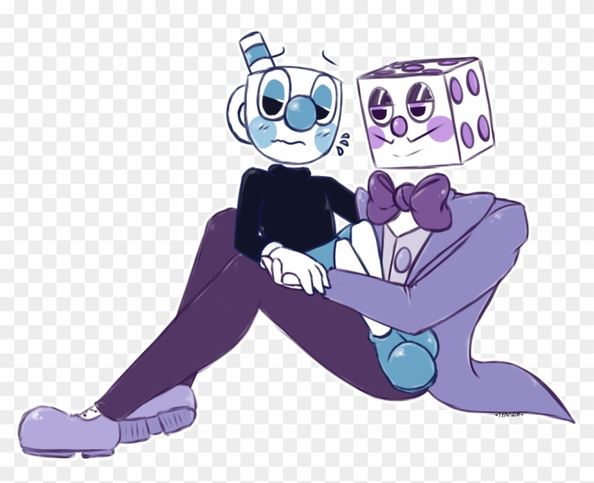 Cuphead Mugman X King Dice King Dice Mugman My Art - Cartoon #950947