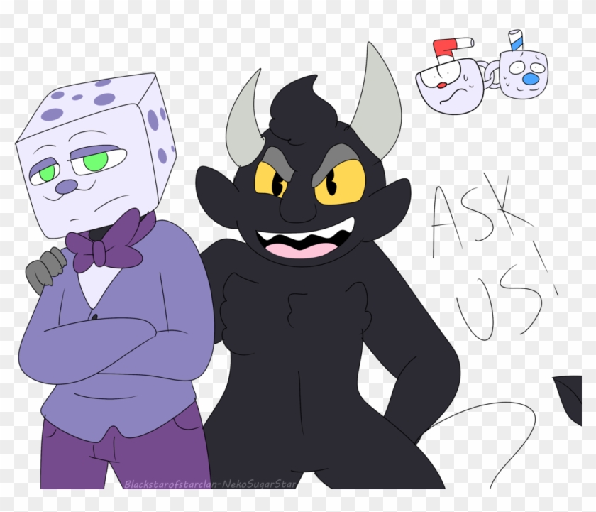 Ask King Dice Ask The Devil Cuphead Cuphead Ask Cuphead - Cartoon #951010