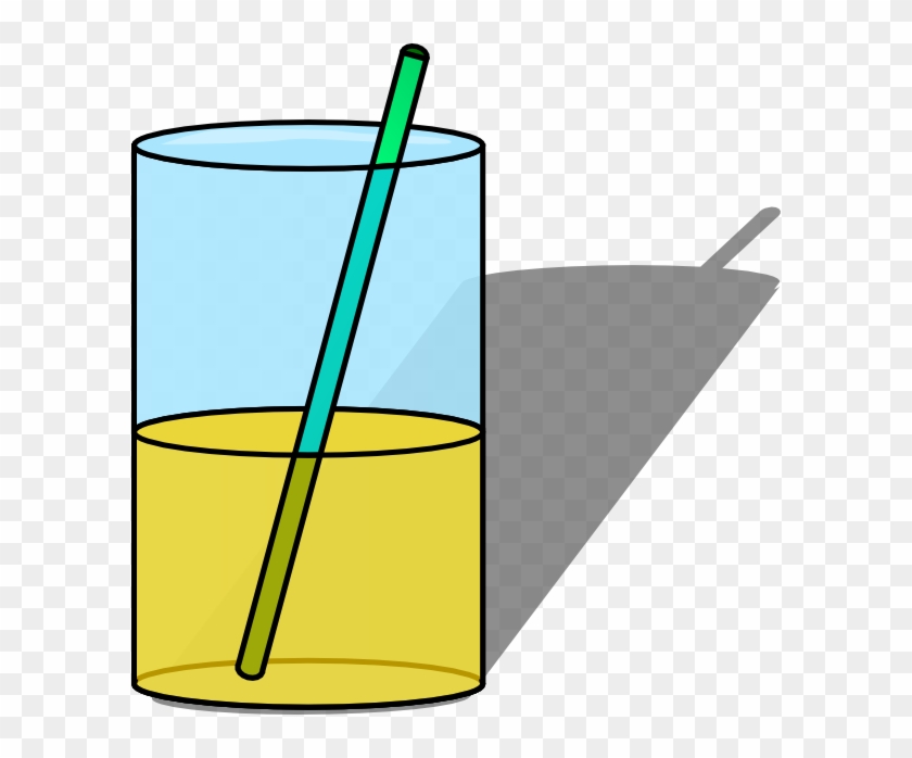 Drawn Glass Straw Drawing - Drawn Glass Straw Drawing #951351