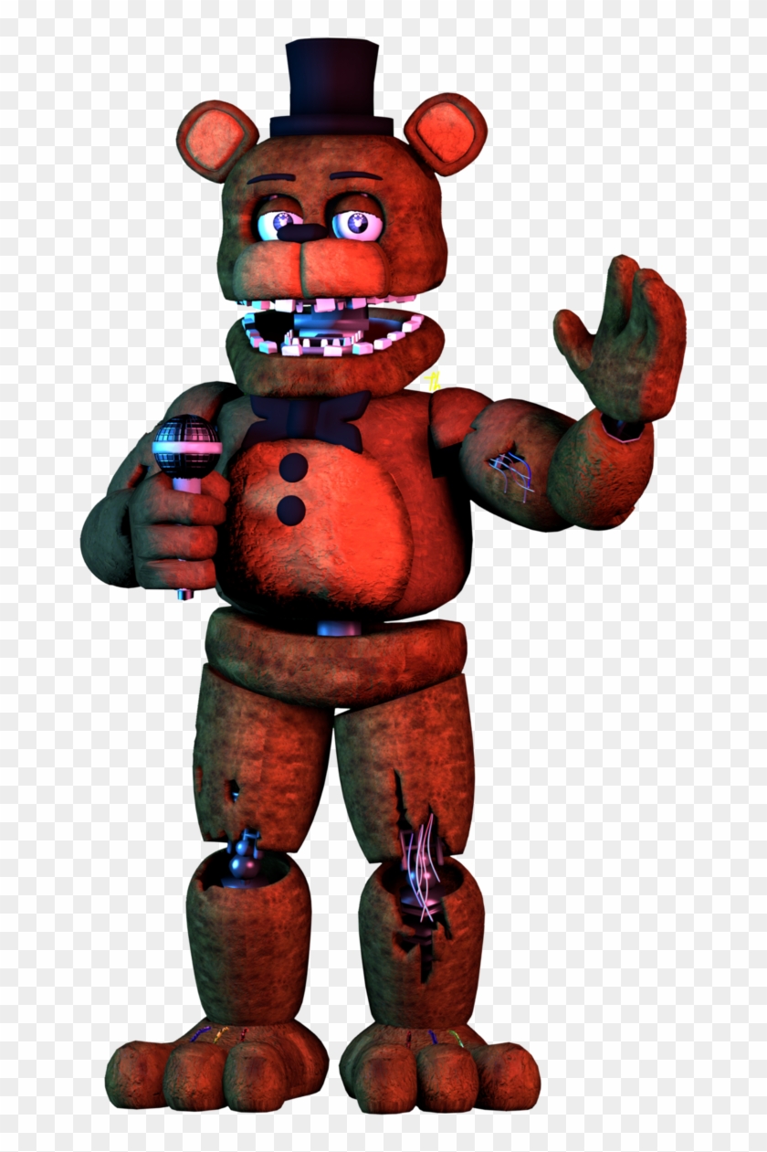 [fnaf-sfm Poster] Withered Freddy By Teetheyhatty - Five Nights At Freddy's #951462