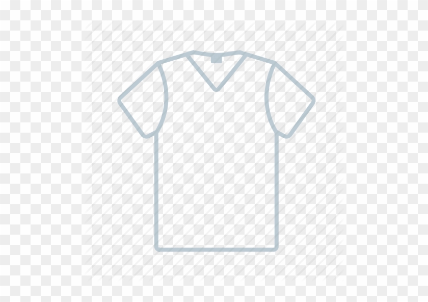 Outline Of A Shirt - T-shirt #951532