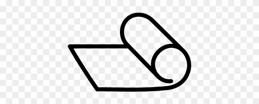 Paper Roll Outline Variant Vector - Paper Roll Icon #169854