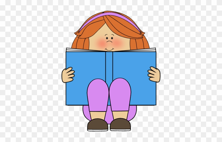 Boy Reading A Book From Mycutegraphics - Child Reading Book Clipart #170210